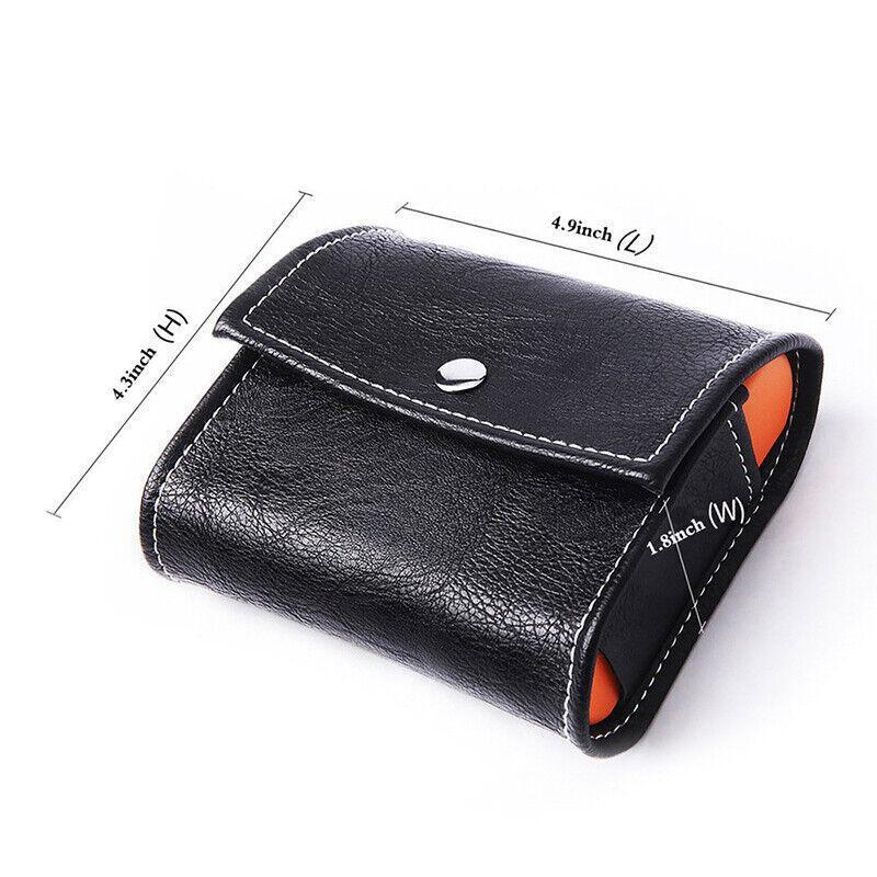 7 Day Colourful Pill Box with PU Travel Pouch | StorageOZ