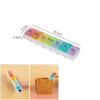 7 Day Colour Coded Pill Storage Organiser Box | StorageOZ