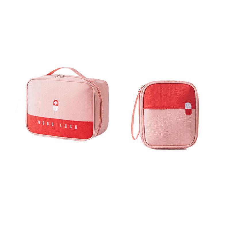 2 Pcs Medical Aid Kit with Large and Small Bags | StorageOZ