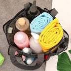 Mesh Shower Bag Bath Storage Organiser Set | StorageOZ