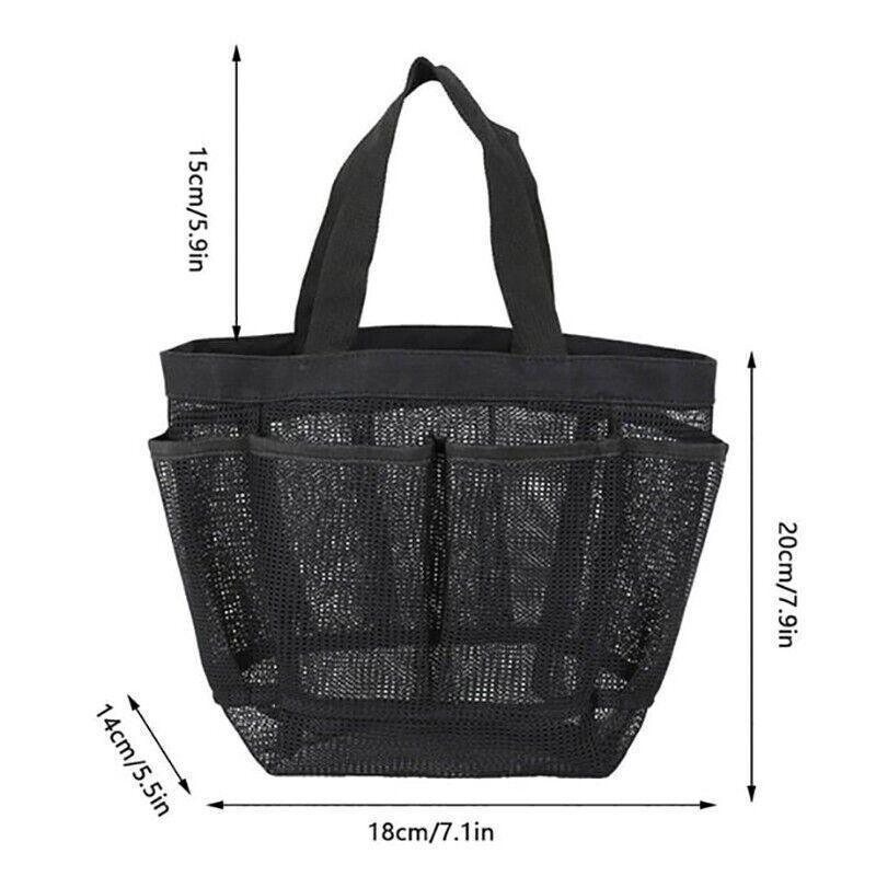 Mesh Shower Bag Bath Storage Organiser Set | StorageOZ