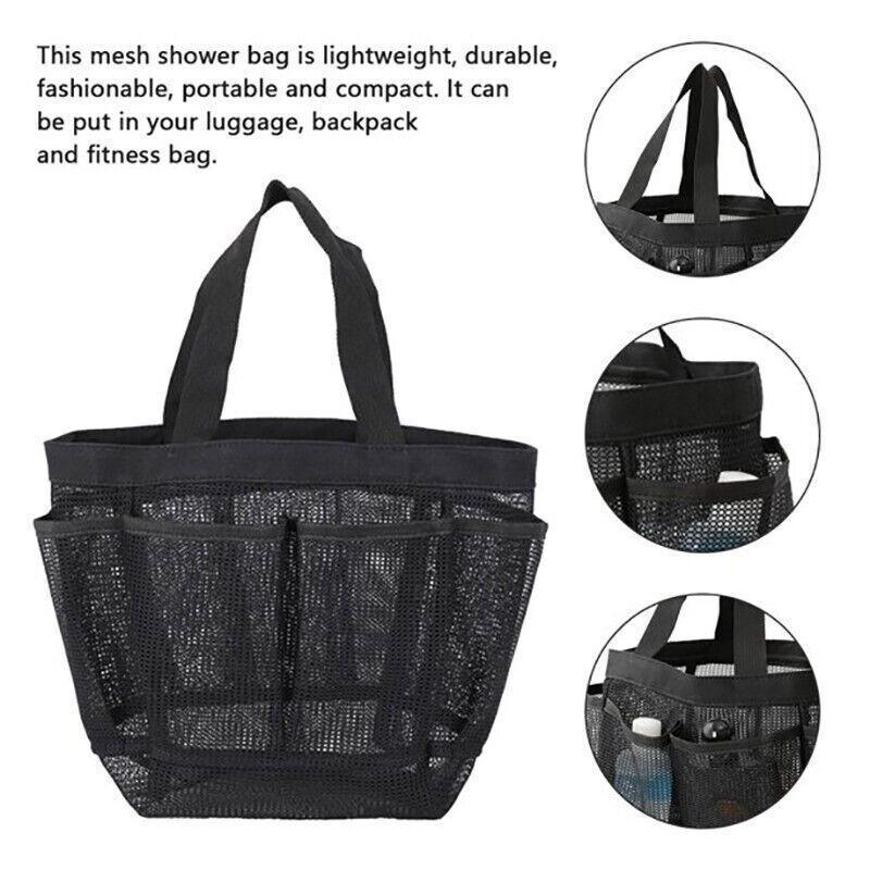 Mesh Shower Bag Bath Storage Organiser Set | StorageOZ