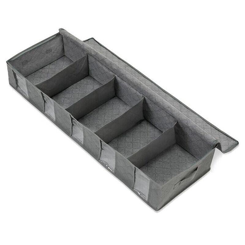 5 Compartment Under Bed Clothes Storage Bag | StorageOZ