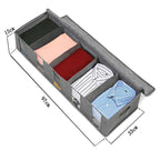 5 Compartment Under Bed Clothes Storage Bag | StorageOZ
