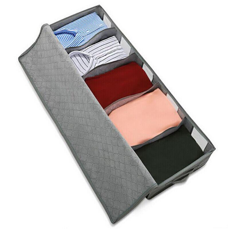 5 Compartment Under Bed Clothes Storage Bag | StorageOZ