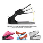 20 Pcs Adjustable Shoe Rack Tray Organiser | StorageOZ