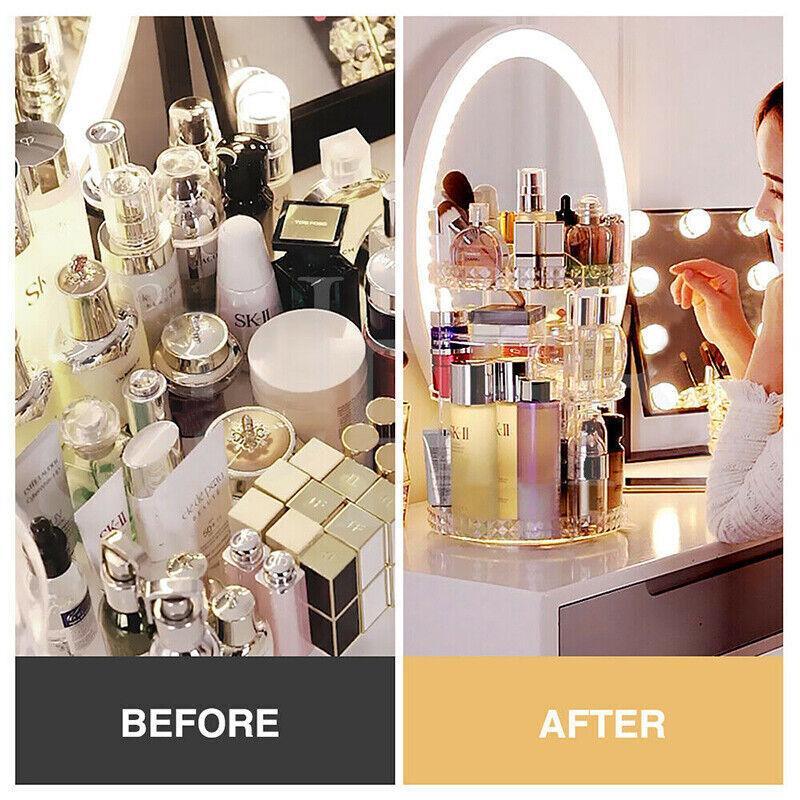 360 Degree Rotating Makeup Organiser Stand | StorageOZ