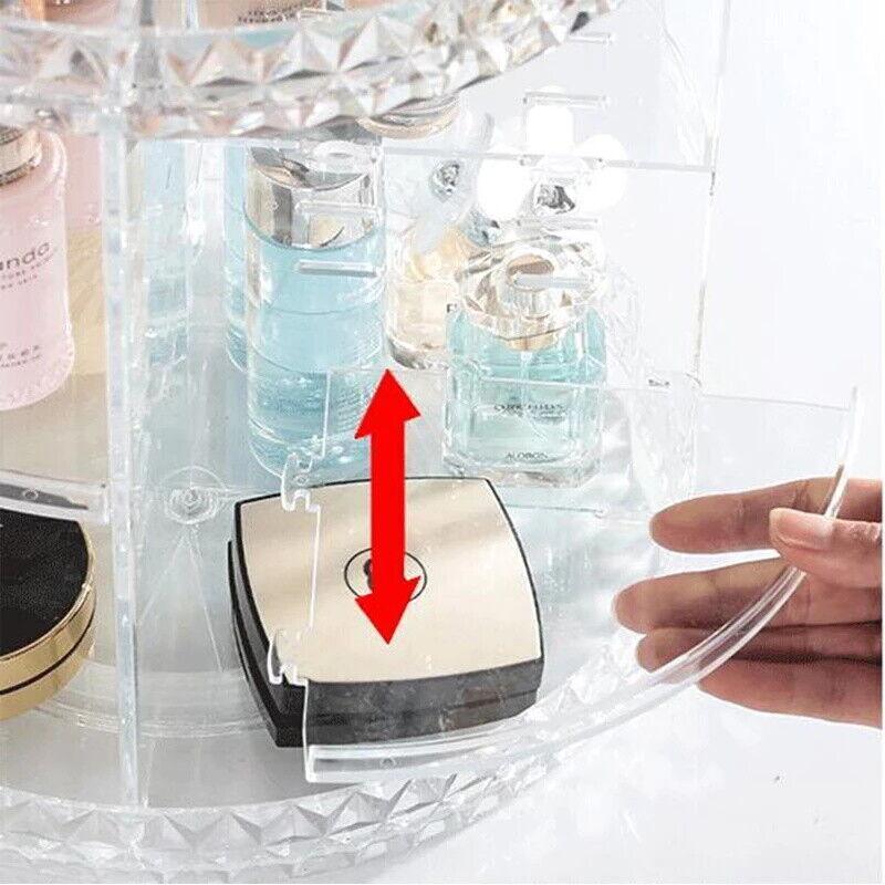 360 Degree Rotating Makeup Organiser Stand | StorageOZ