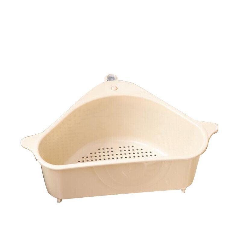 Triangle Sink Drain Basket with Suction Cup | StorageOZ