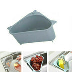 Triangle Sink Drain Basket with Suction Cup | StorageOZ