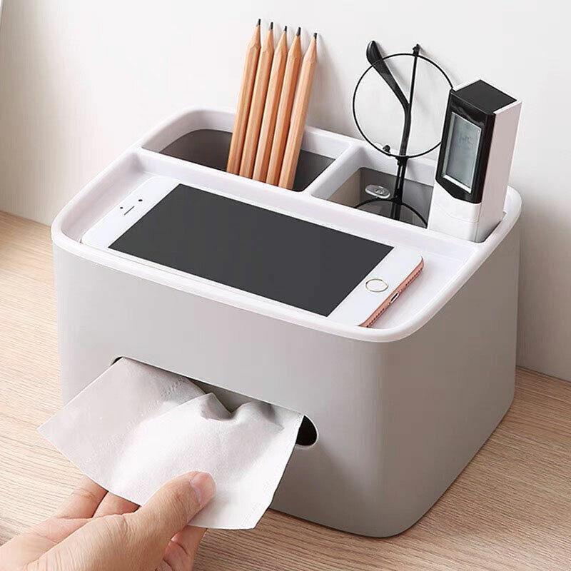 Sleek Rectangular Home Tissue Box Cover Set | StorageOZ