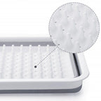 10L Collapsible Dish Drainer with Cutlery Cup | StorageOZ