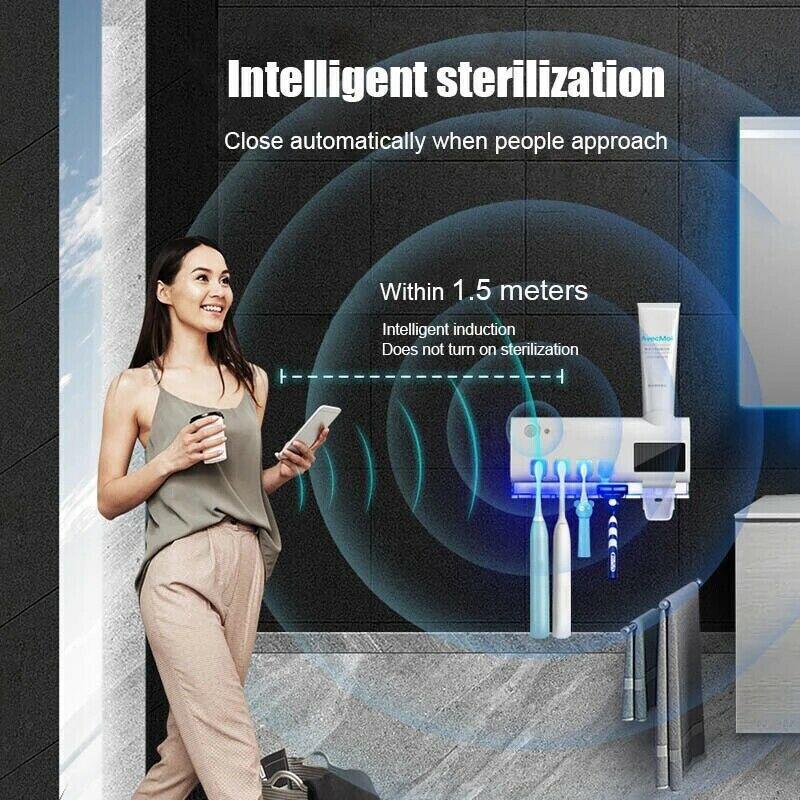 UV Steriliser Toothbrush Holder Two Colours | StorageOZ