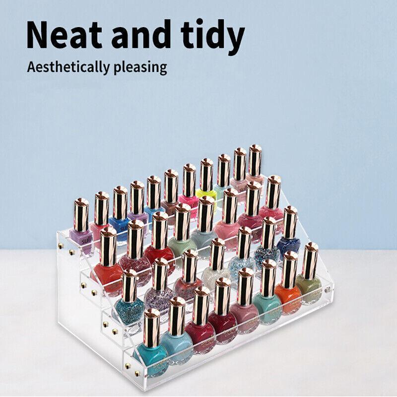 Acrylic Nail Polish Rack in Three Heights | StorageOZ