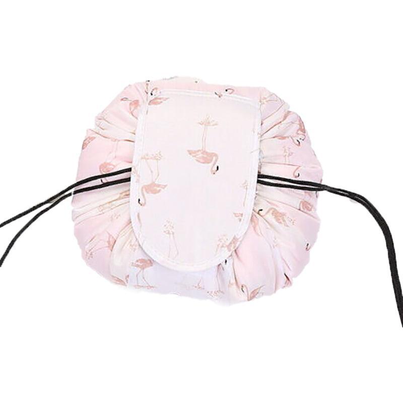 Drawstring Travel Makeup Bag with Prints | StorageOZ
