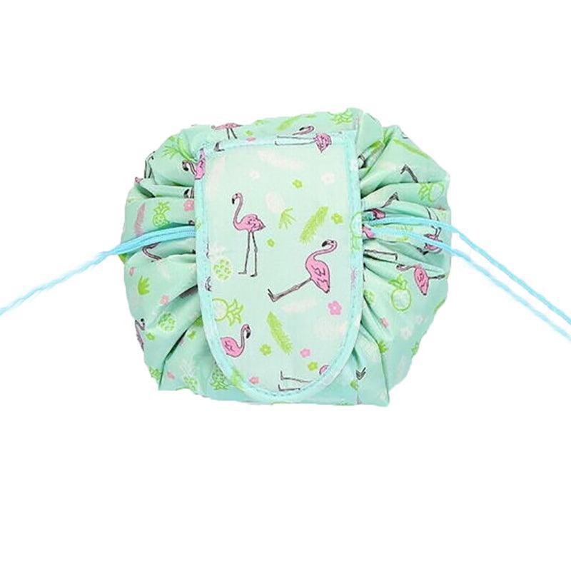 Drawstring Travel Makeup Bag with Prints | StorageOZ