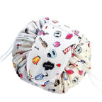 Drawstring Travel Makeup Bag with Prints | StorageOZ