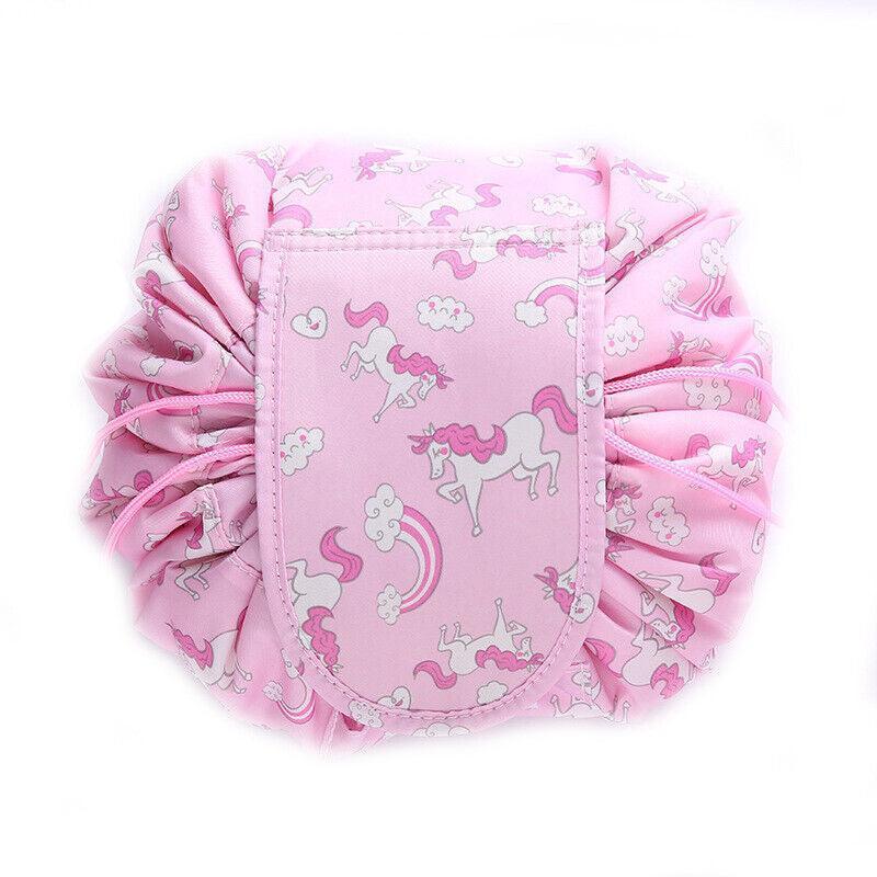 Drawstring Travel Makeup Bag with Prints | StorageOZ