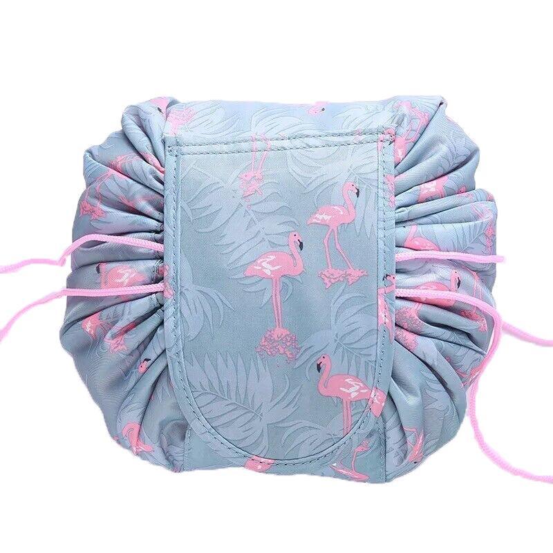 Drawstring Travel Makeup Bag with Prints | StorageOZ