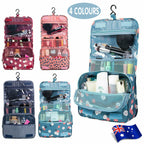 Nylon Waterproof Travel Makeup Bag Four Colours | StorageOZ