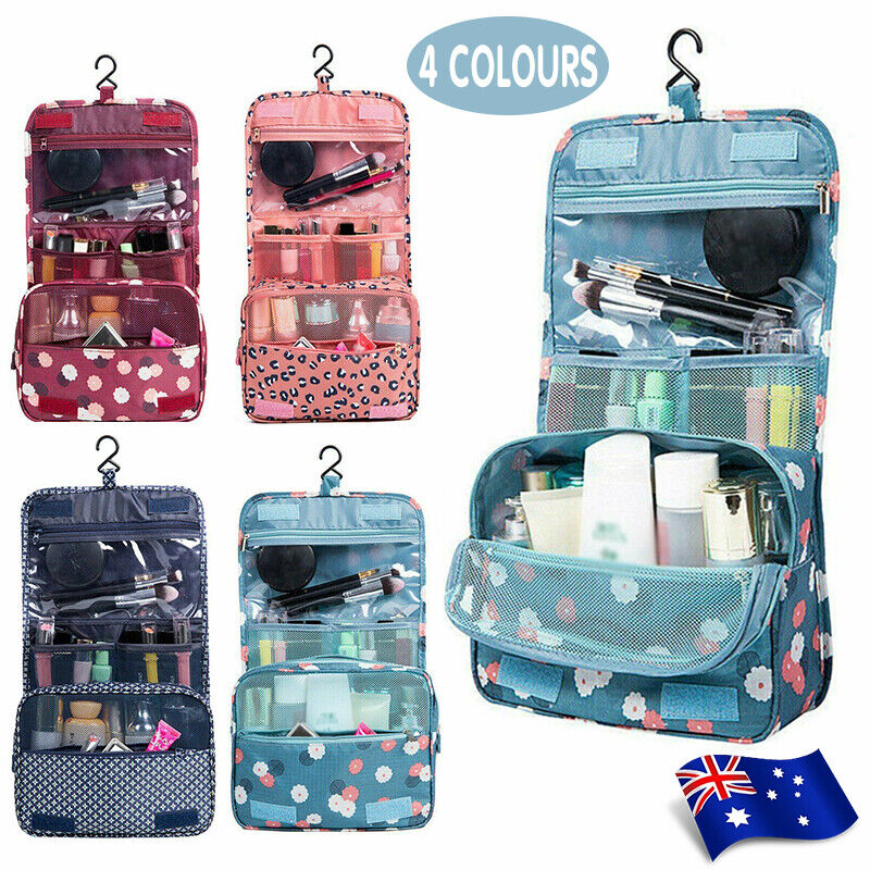 Nylon Waterproof Travel Makeup Bag Four Colours | StorageOZ