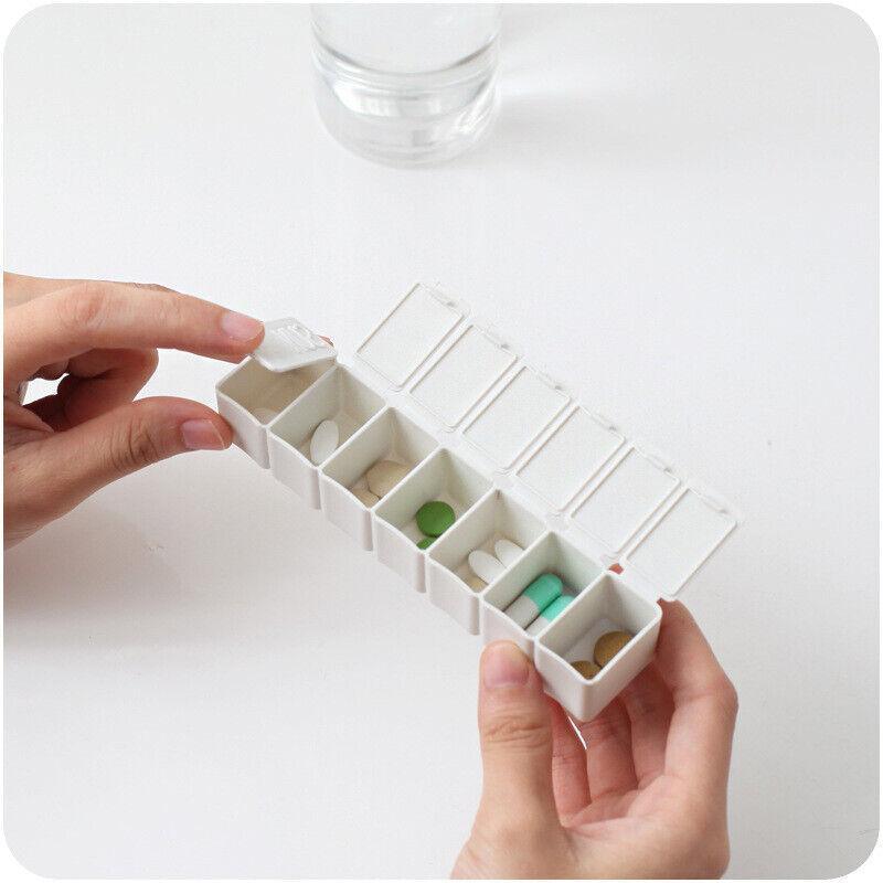 7 Day Portable Medicine Box Three Colours | StorageOZ