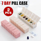 7 Day Portable Medicine Box Three Colours | StorageOZ