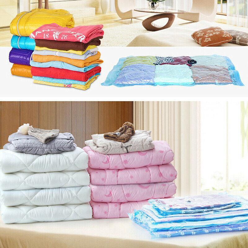 6 Pcs Vacuum Compression Bags Four Sizes | StorageOZ