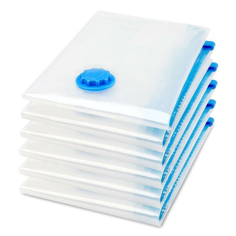 6 Pcs Vacuum Compression Bags Four Sizes | StorageOZ