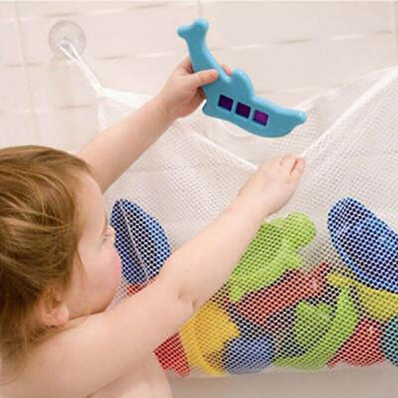 Mesh Bath Toy Storage Bag with Suction Cups | StorageOZ