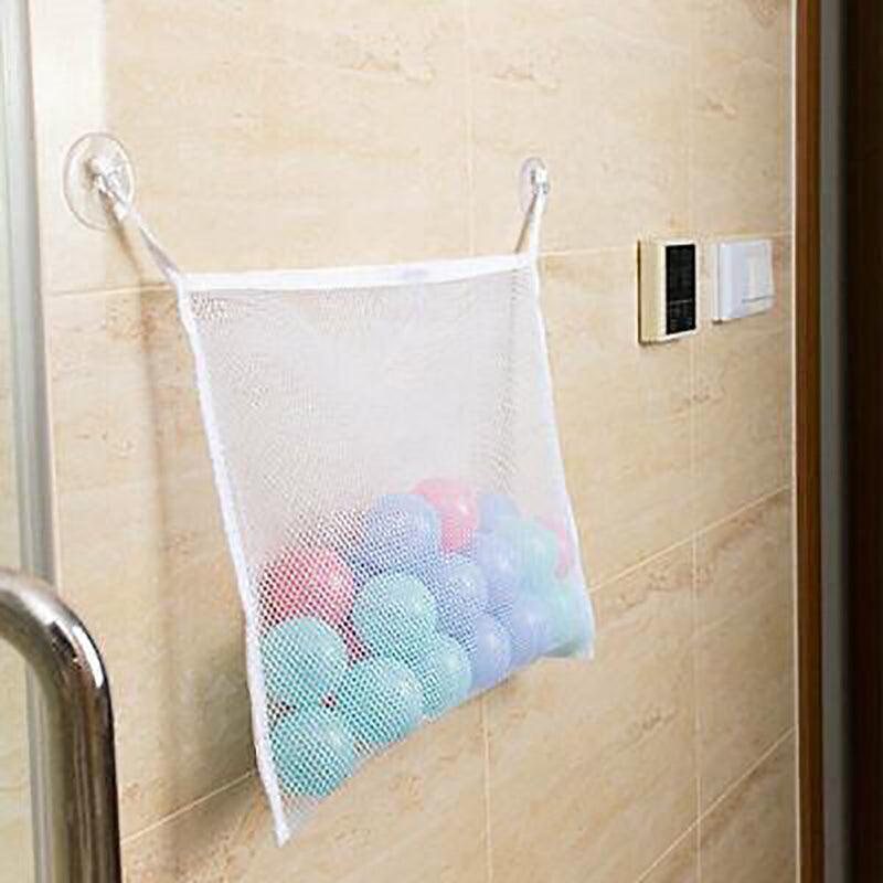Mesh Bath Toy Storage Bag with Suction Cups | StorageOZ