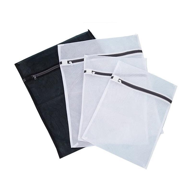 4 Pcs Mesh Travel Wash Bag Set with Hooks | StorageOZ