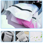 4 Pcs Mesh Travel Wash Bag Set with Hooks | StorageOZ