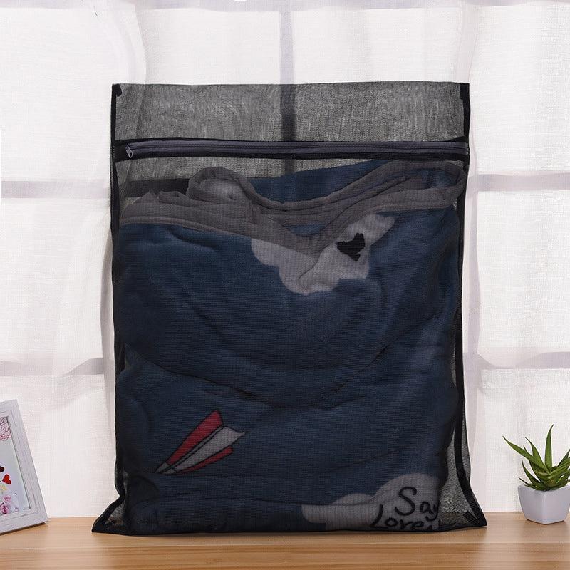 4 Pcs Mesh Travel Wash Bag Set with Hooks | StorageOZ