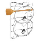 Kitchen Cupboard Pot Lid Rack for Five Lids | StorageOZ
