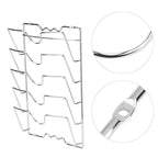 Kitchen Cupboard Pot Lid Rack for Five Lids | StorageOZ