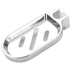 Silver Shower Hose Soap Dish Holder Rack | StorageOZ