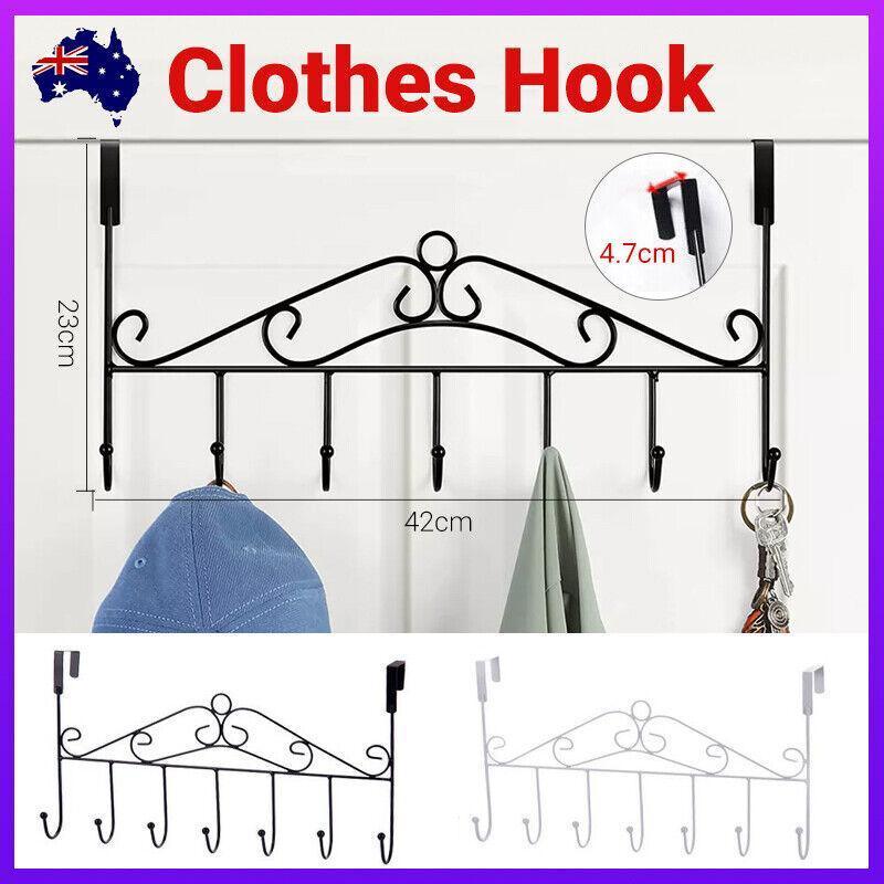 No Drill Multipurpose Clothes Hook Organiser | StorageOZ