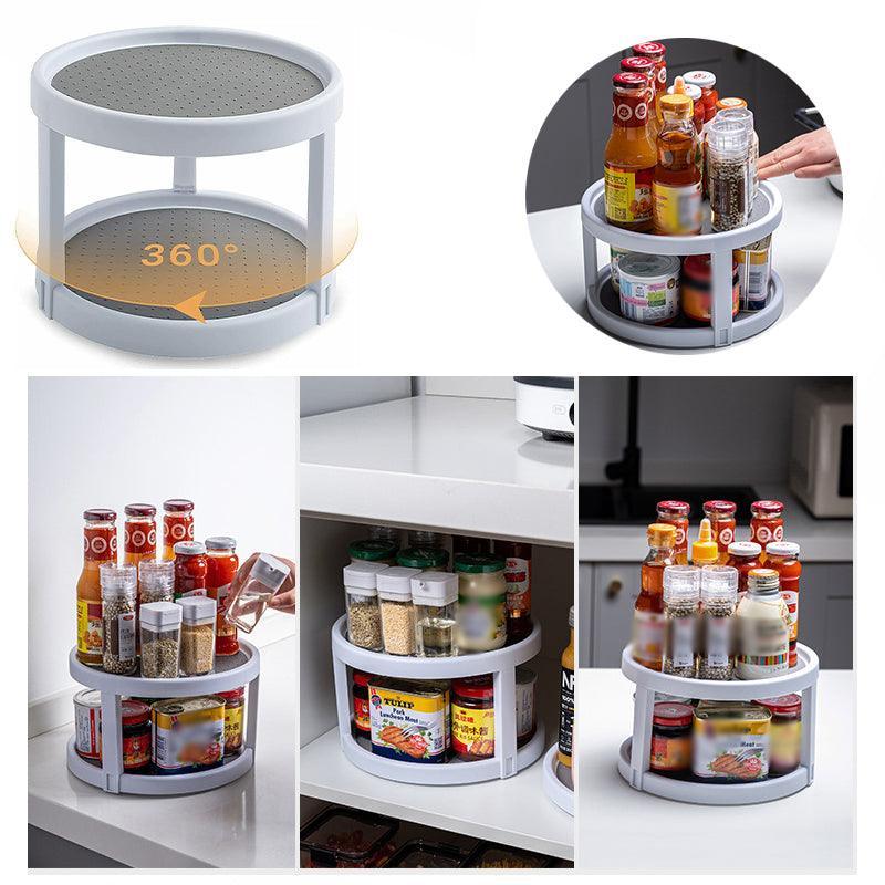 Rotating PP Storage Organiser 25cm Wide Rack | StorageOZ