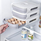 Stackable Drawer Egg Storage Box Organiser | StorageOZ