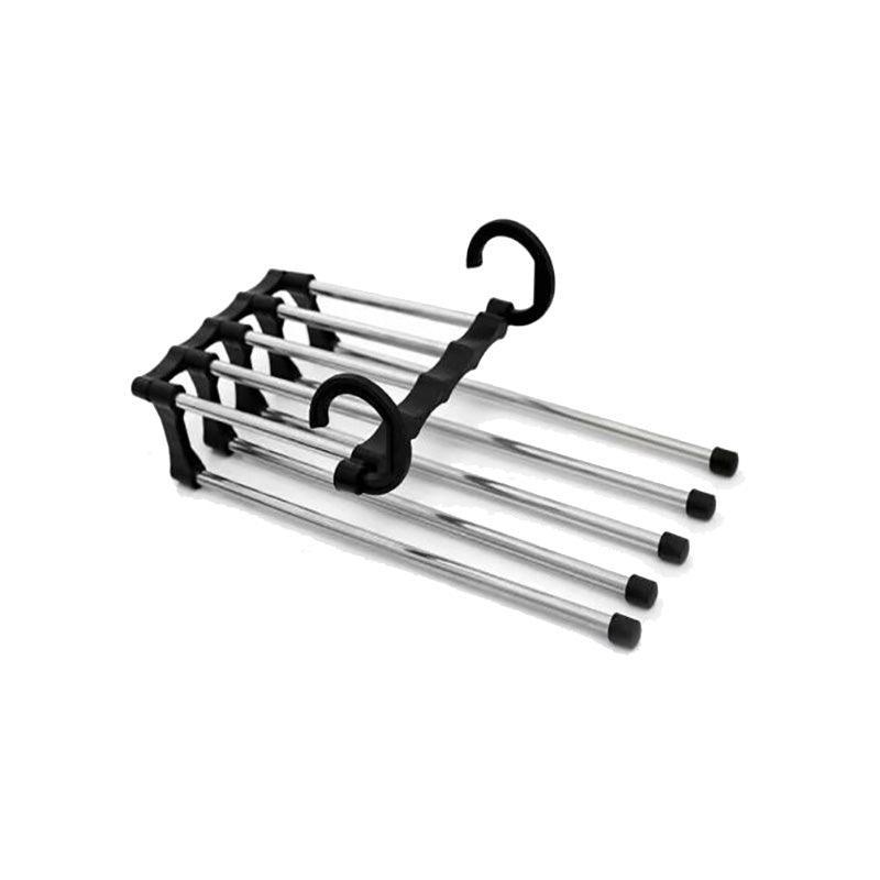 5 Bar Steel Pants Hanger Rack Two Colours | StorageOZ