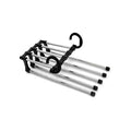 5 Bar Steel Pants Hanger Rack Two Colours | StorageOZ