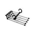 5 Bar Steel Pants Hanger Rack Two Colours | StorageOZ