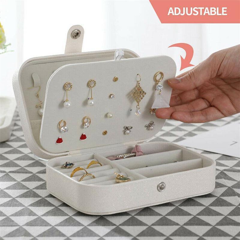 Portable Travel Jewellery Box Organiser Case | StorageOZ