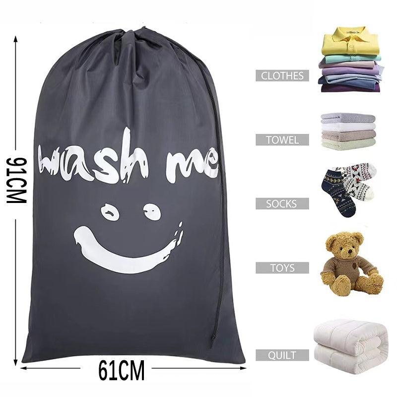 Drawstring Travel Laundry Bag Two Colours | StorageOZ