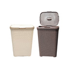 Rattan Style Laundry Basket Two Colours Set | StorageOZ