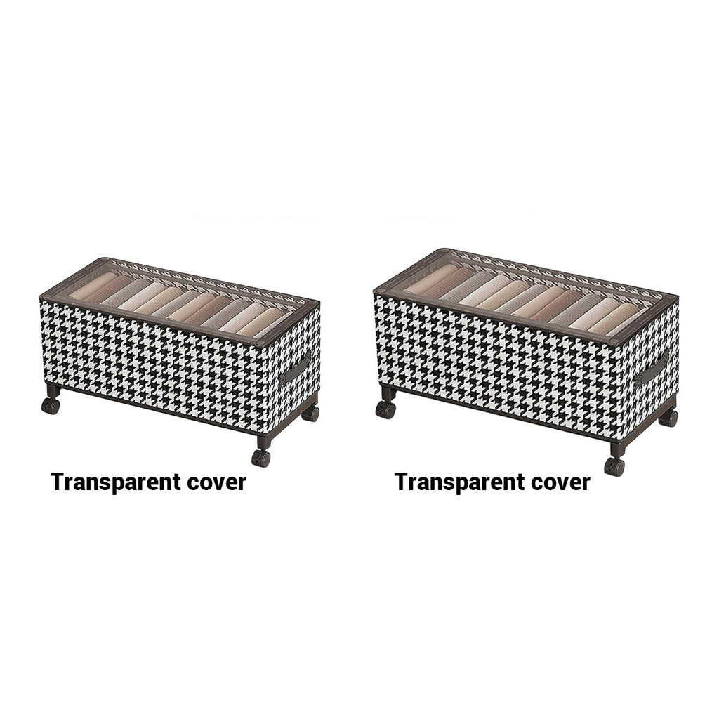 Wheeled Under Bed Storage Box Two Sizes Set | StorageOZ