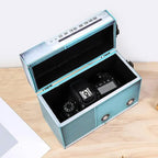 Cassette Style Wooden Storage Box Two Colours | StorageOZ