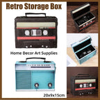 Cassette Style Wooden Storage Box Two Colours | StorageOZ