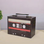 Cassette Style Wooden Storage Box Two Colours | StorageOZ
